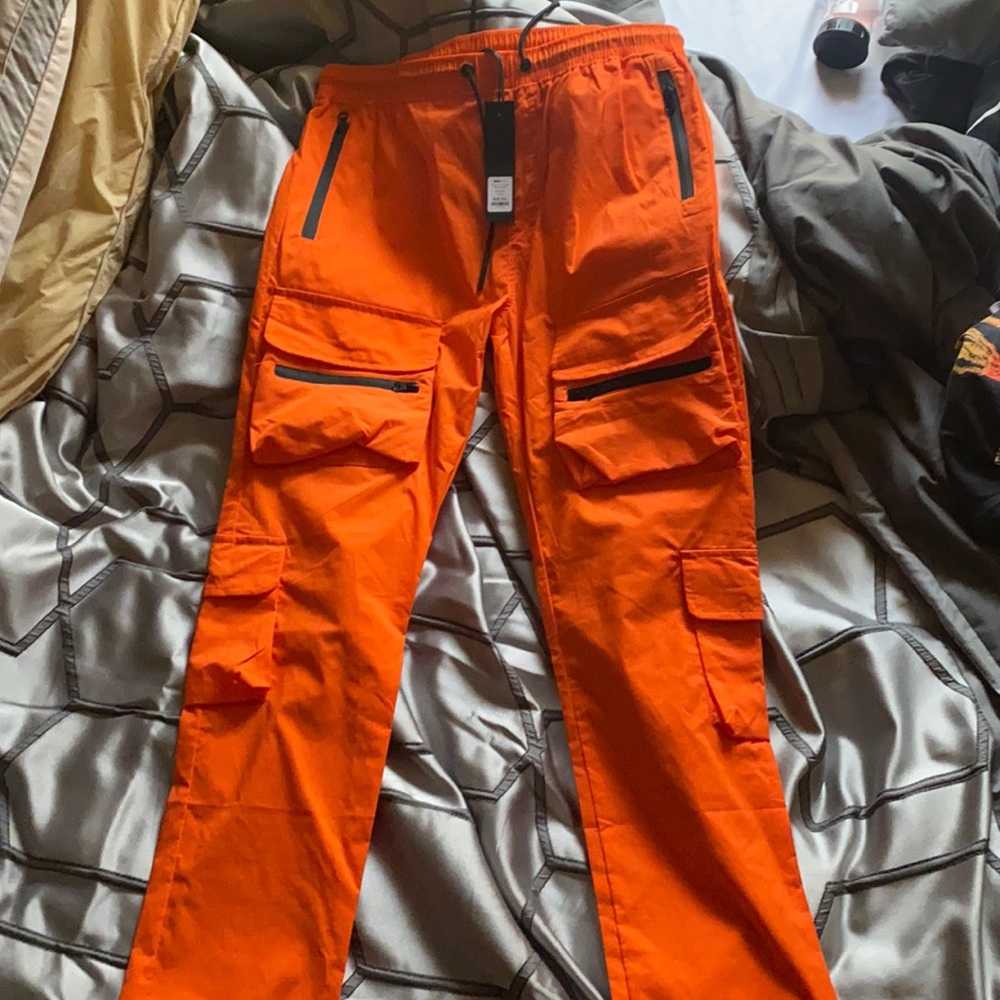 orange pants. never worn.